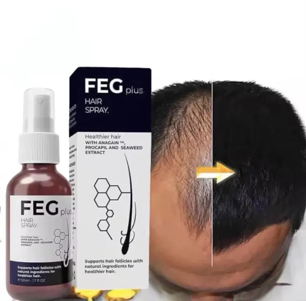 FEG PLUS Hair & Beard Regrowth Spray