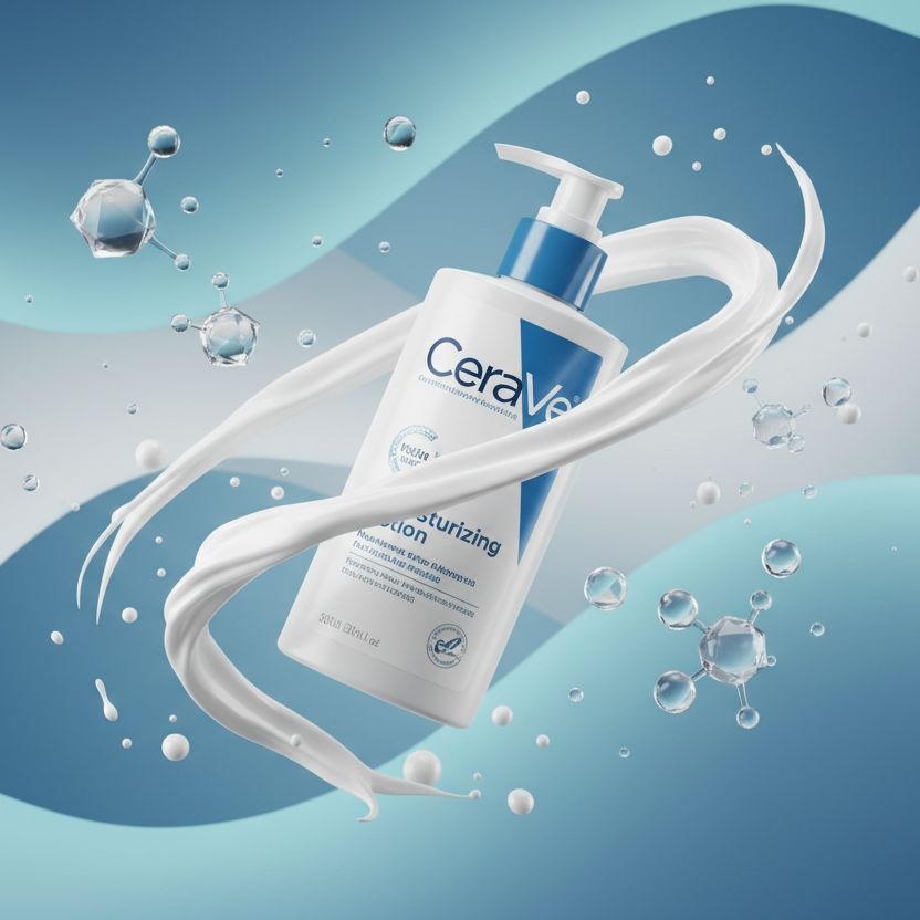 Cera Ve Moisturizing Lotion for Normal to Dry Skin (USA) 236mL