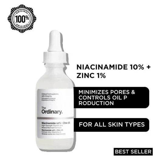 The Ordinary Niacinamide 10% + Zinc 1% Skin Brightening Serum 30 ML
